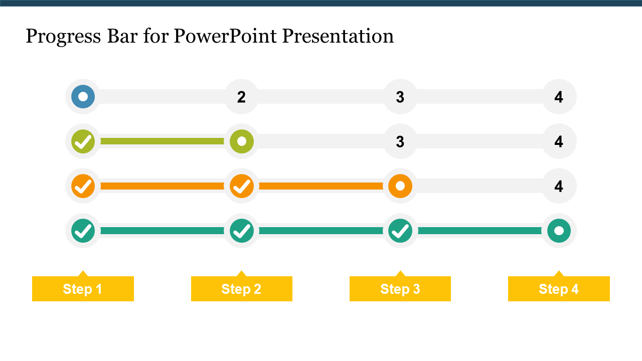 powerpoint presentation progress bar template